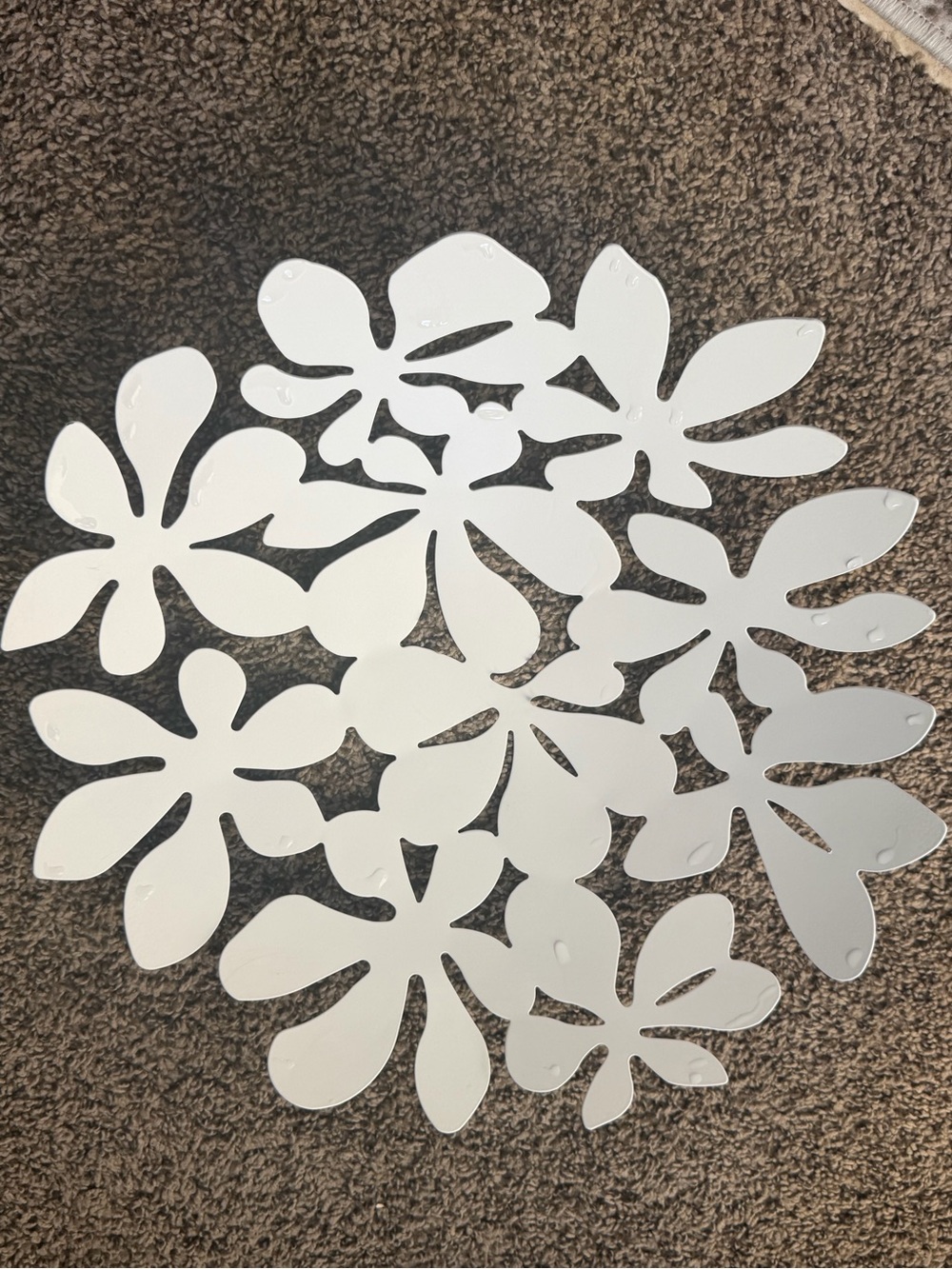 This white decorative bowl is from the IKEA Stockholm collection